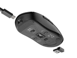 Fury | Gaming Mouse | Tanto T4 | Wired/Wireless | 2.4 GHz, Bluetooth, USB | Black