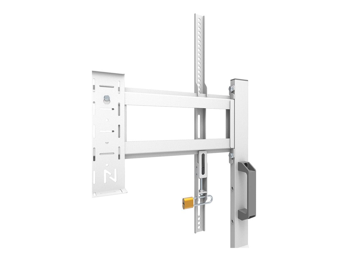 Neomounts Floor stand | FL50-525WH1 TV trolley | Adjustable Height | 55-86 " | Maximum weight (capacity) 76 kg | White