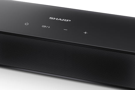 Sharp Compact 2.1 Soundbar with Wireless Subwoofer | HT-SBW121 | 240 W | Bluetooth | Wireless connection | Black