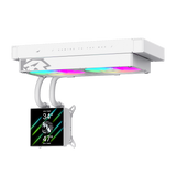 Gamemax CPU Liquid Cooler | GLACIER 240 LCD WH | White