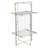 Adler | Foldable Electric Clothes Dryer | AD 7829 | 300 W | Silver/White