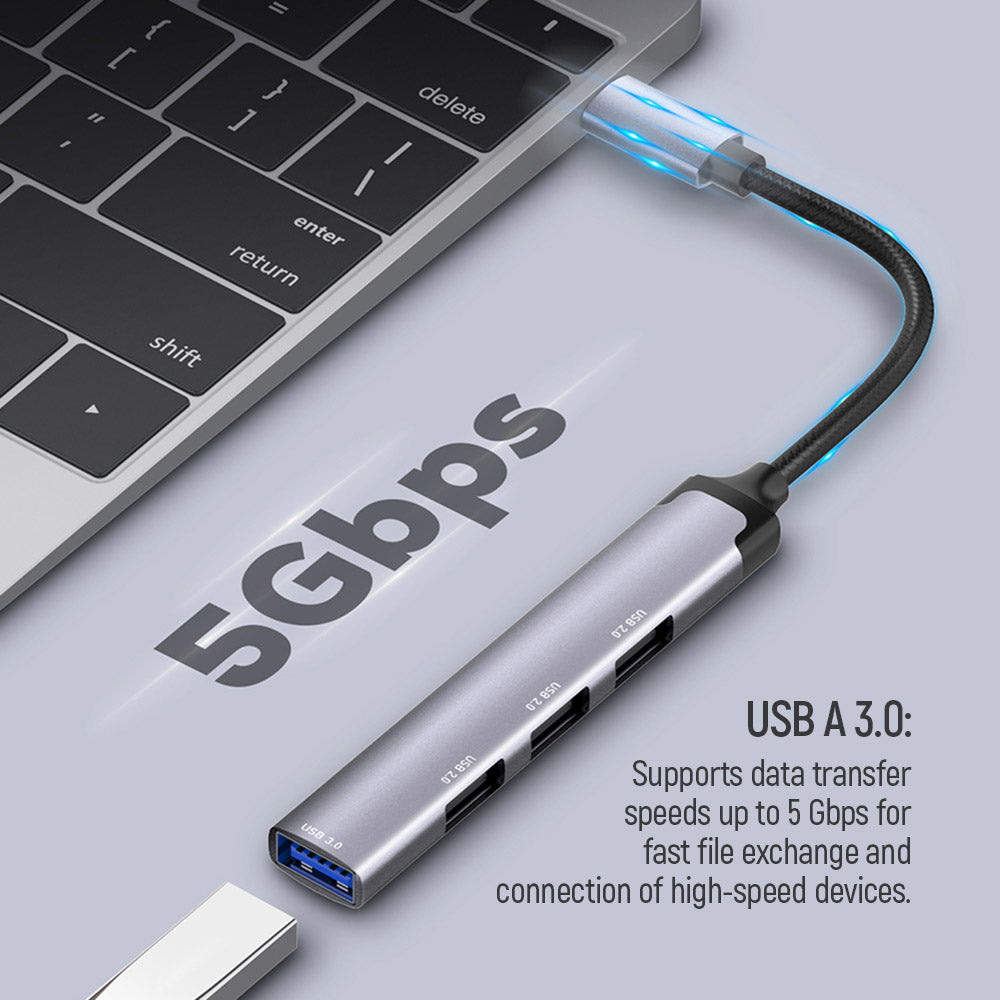 ColorWay 4-in-1 Docking Station | CW-HUB04
