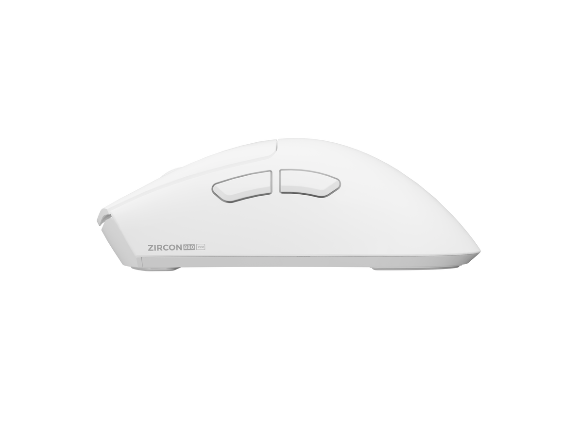 Genesis Gaming Mouse | Zircon 880 Pro 8k | Wireless | 2.4GHz, Bluetooth | White
