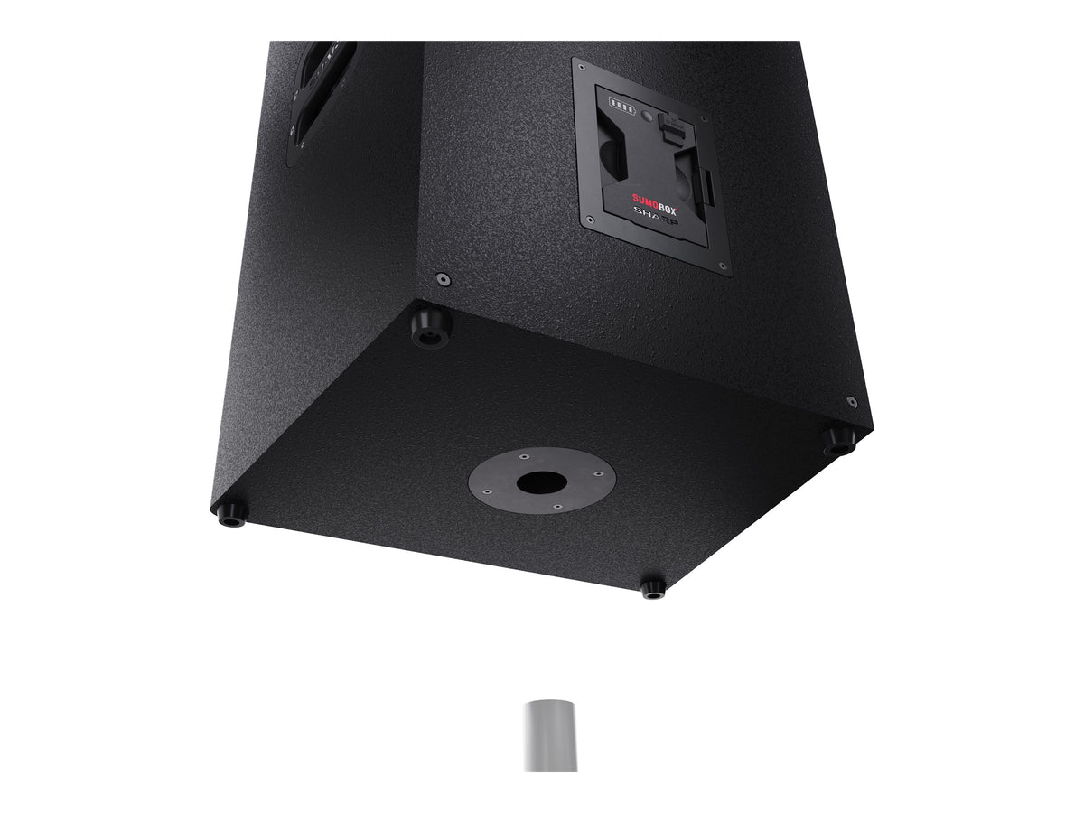 Sharp | Portable Speaker | SUMOBOX Pro CP-LS200 High Performance | 200 W | Waterproof | Bluetooth | Wireless connection | Portable | Black