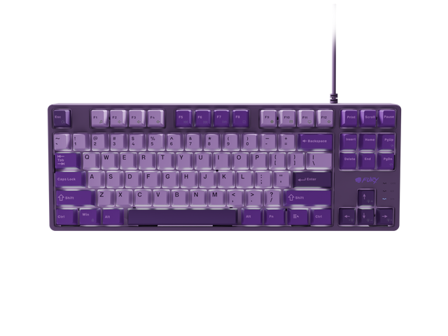 Fury | Kanabo K2 | Gaming Keyboard | Wired | US | Linear | Purple