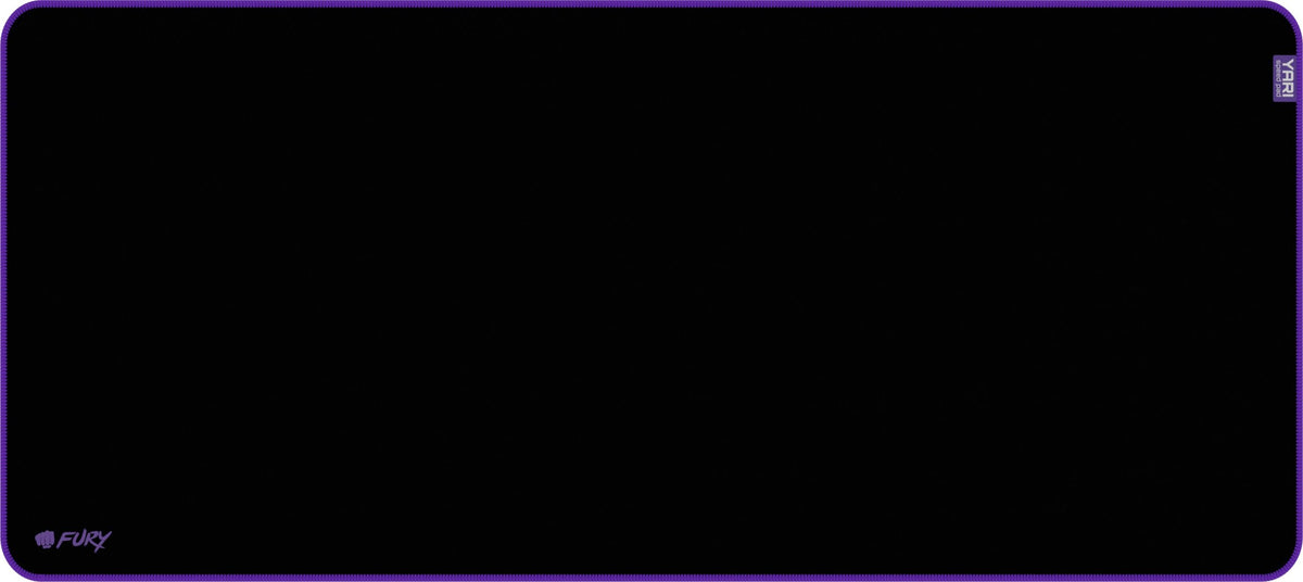 Fury Yari Speed XL | Mouse pad | 980 x 400 mm | Black/Purple