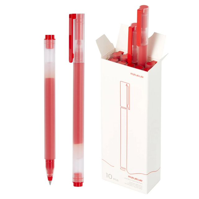 Xiaomi | High-capacity Gel Pen, 10-Pack, Red