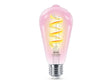 Philips Smart WiFi Filament Clear ST64 470Lm RGB | E27 | 6.3 W | RGB light | Bluetooth, Wi-Fi