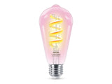 Philips Smart WiFi Filament Clear ST64 470Lm RGB | E27 | 6.3 W | RGB light | Bluetooth, Wi-Fi