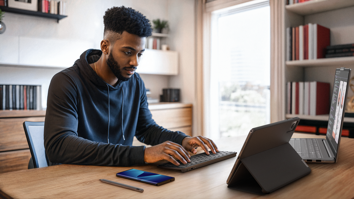 Lenovo | Multi-Device | Keyboard | Wireless | English