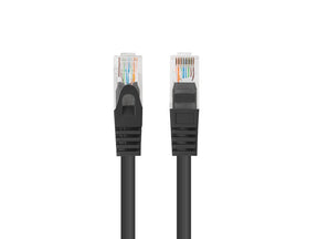 Lanberg Patchcord CAT.6 UTP 0.25M fluke passed 10-pack, Black | PCU6-20CC-0025-BK