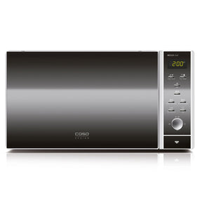Caso | Microwave Oven with Grill and Convection | MCG 25 Chef | Free standing | 900 W | Convection | 25 L | Grill | Stainless steel/Black