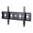EDBAK Wall mount | Lateral adjustment of the screen once mounted on the wall plate | 50-86 " | Maximum weight (capacity) 80 kg | Black