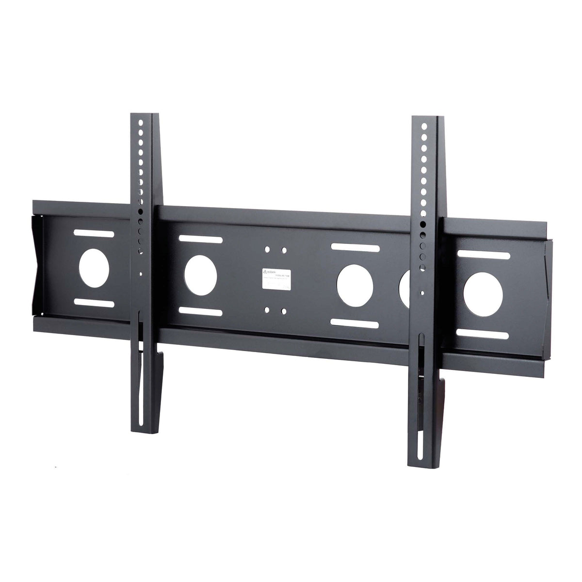 EDBAK Wall mount | Lateral adjustment of the screen once mounted on the wall plate | 50-86 " | Maximum weight (capacity) 80 kg | Black
