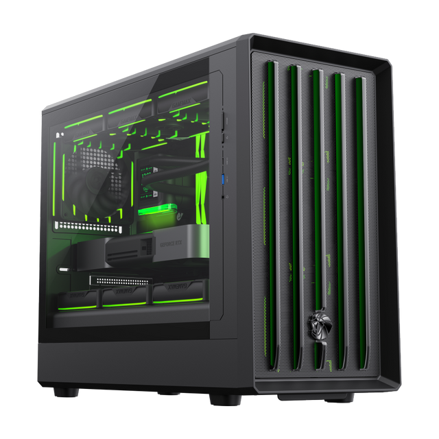 Gamemax Case | CLAW 360 BK | M-ATX