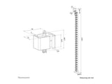 Neomounts ADS06-131WH Cable spine, Clamp-on design, Universal