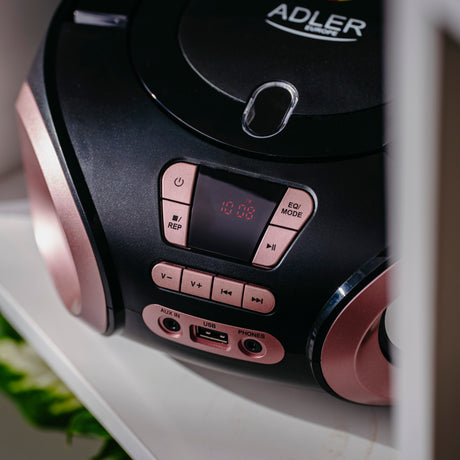 Adler | CD-MP3 Boombox | AD 1181 | Speakers | USB connectivity | FM