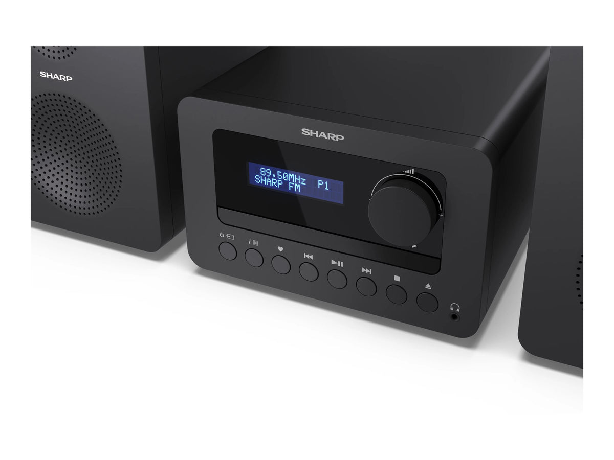 Sharp TOKYO FM Hi-Fi Micro System | XL-B514(BK) | AUX in | Bluetooth | CD player | FM radio