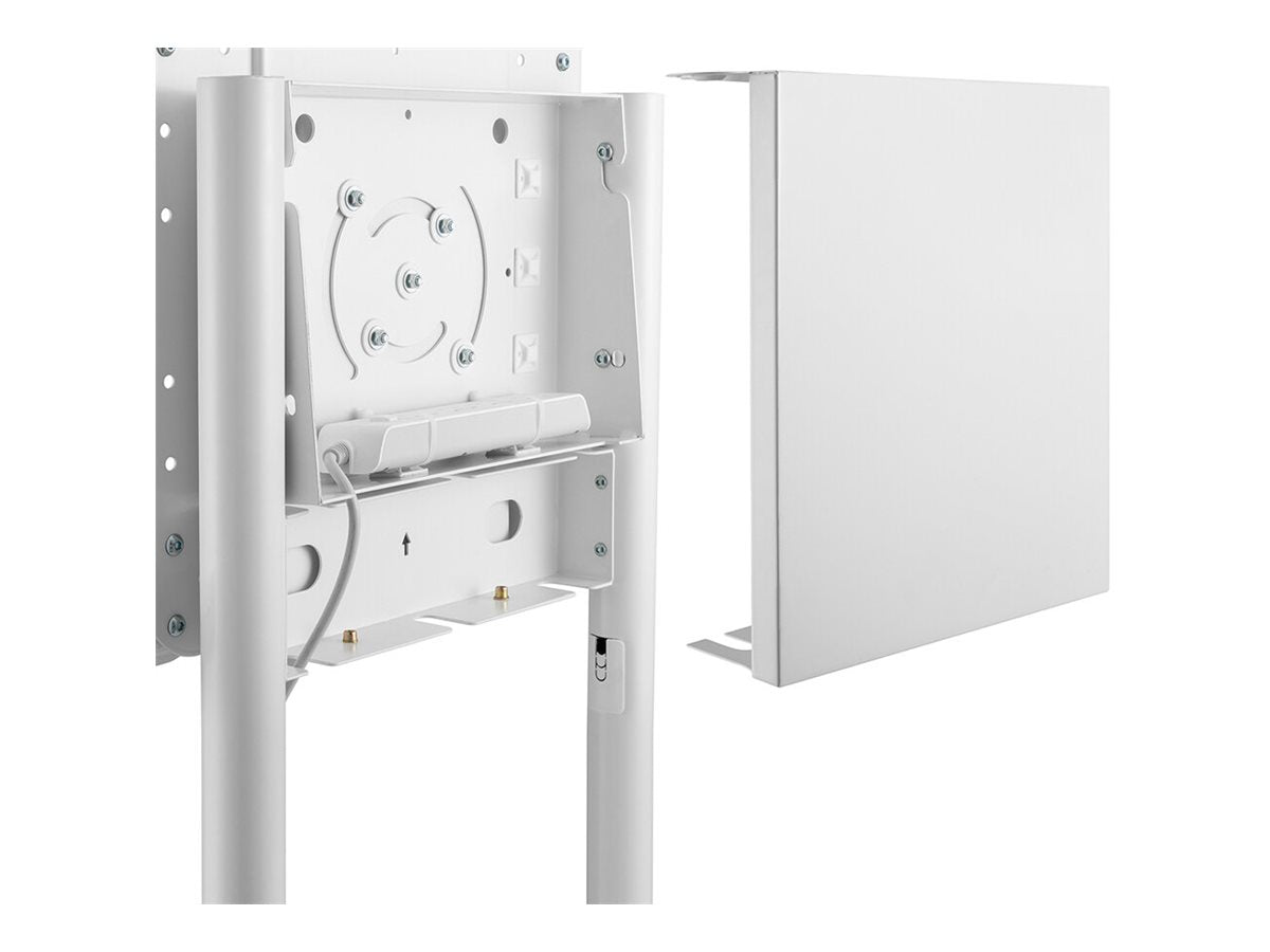 Neomounts Floor stand | NS-M1250WHITE TV trolley | Rotate, Tilt | 37-70 " | Maximum weight (capacity) 70 kg | White