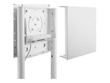 Neomounts Floor stand | NS-M1250WHITE TV trolley | Rotate, Tilt | 37-70 " | Maximum weight (capacity) 70 kg | White