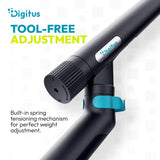 Digitus Desk Mount | Tilt, rotation, pivot | Dual design monitor mount, 2x 35", 2x 10 kg | 35 " | Maximum weight (capacity) 20 kg | Black