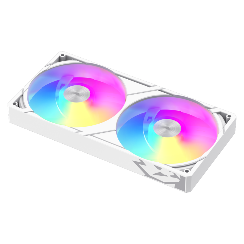 Gamemax CPU Liquid Cooler | GLACIER 240 LCD WH | White