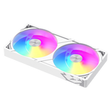 Gamemax CPU Liquid Cooler | GLACIER 240 LCD WH | White