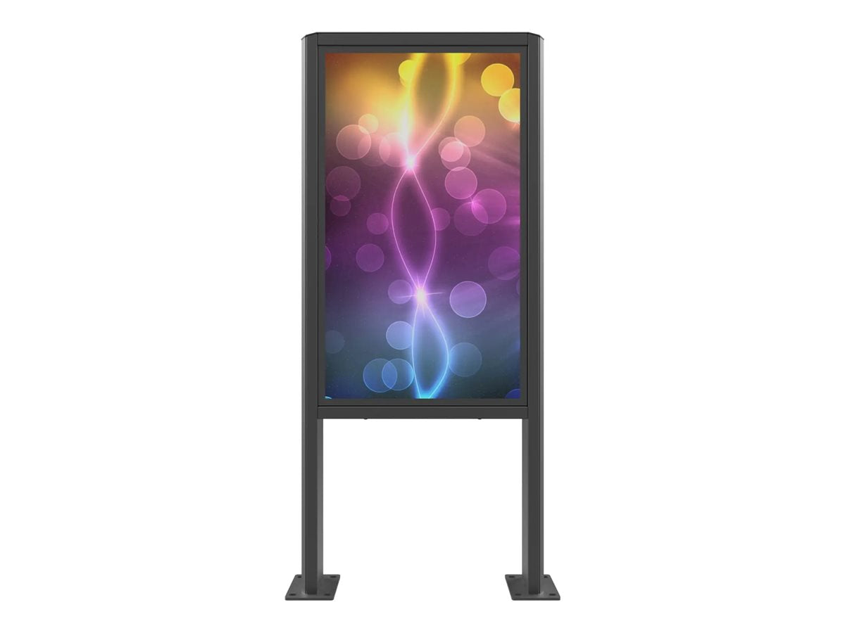 EDBAK POK91 Stand for 49" outdoor, Black | EDBAK