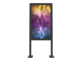 EDBAK POK91 Stand for 49" outdoor, Black | EDBAK