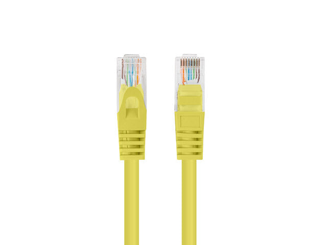 Lanberg Patchcord CAT.5E UTP 2M fluke passed 10-pack, Yellow | PCU5-20CC-0200-Y