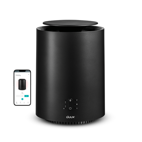 Duux Threesixty 2 Smart Fan + Heater | Fan and heater | 1800 W | Suitable for rooms up to 30 m² | Matt Black