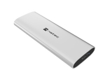 Natec | Rhino M.2 NVME Lite USB-C External, Gen 2 Steel Arctic Silver | Solid-state drive interface NVMe