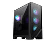 MSI PC Case | MAG FORGE 321R AIRFLOW | Side window | Mid-Tower | ATX | Black