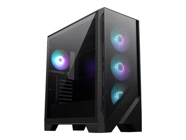 MSI PC Case | MAG FORGE 321R AIRFLOW | Side window | Mid-Tower | ATX | Black