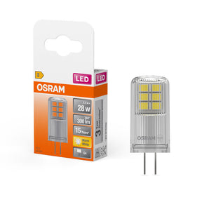 Osram LED PIN 12V Clear 28 Non-dim | G4 | 2.2 W | Warm White
