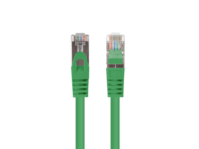 Lanberg Patchcord CAT.6 FTP 0.5M fluke passed 10-pack, Green | PCF6-20CC-0050-G