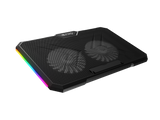 Fury Laptop Cooler Cooling Pad Fury Gunbai G3 Fans, RGB LED Light, 2 USB, 14.1-17.3"