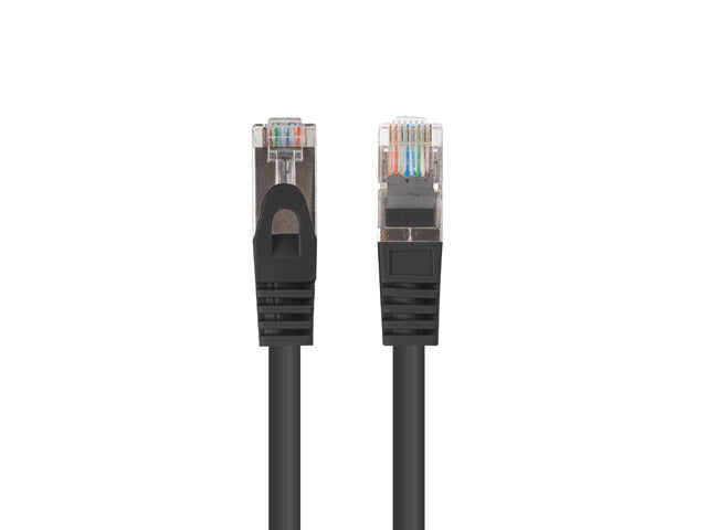 Lanberg Patchcord CAT.6 FTP 1.5M fluke passed 10-pack, Black | PCF6-20CC-0150-BK