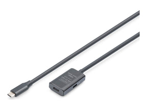 Digitus | Active USB 3.2 Gen2 10G extension cable | DA-73112 | USB-C to USB-C