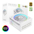 Gamemax PSU | RGB 1050G WH | 1050 W | Gold | White | Full Modular