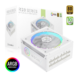 Gamemax PSU | RGB 1050G WH | 1050 W | Gold | White | Full Modular