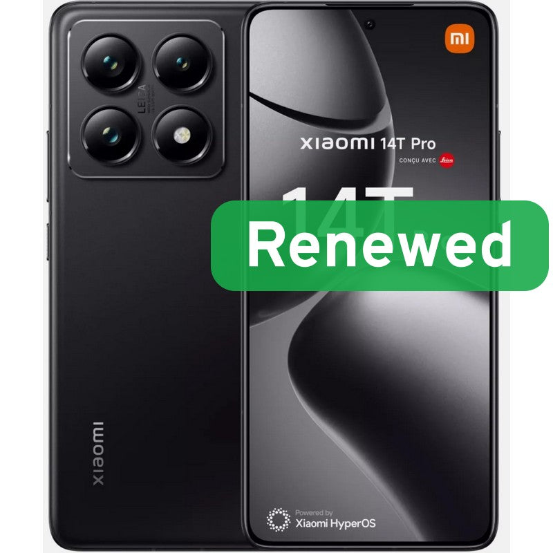 Xiaomi Renewed | Grade A | 14T Pro | 512 GB | Titan Black | 5G | O