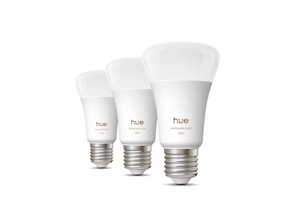 Philips Hue WCA 810 A60 3P EU | E27 | 6 W | Bluetooth, Zigbee