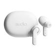 Sudio Earbuds | E4 Pro | Bluetooth | In-ear | Microphone | Cloud White | Noise canceling | Noise reduction