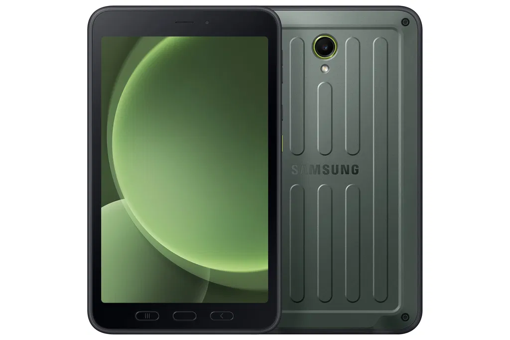 Samsung | Galaxy | Tab Active 5 (X306) | 8 " | Green | TFT LCD | 1920 x 1200 pixels | Exynos | 1380 | 6 GB | 128 GB | 3G | 4G | 5G | Wi-Fi | Front camera | 5 MP | Rear camera | 13 MP | Bluetooth | 5.3 | Android