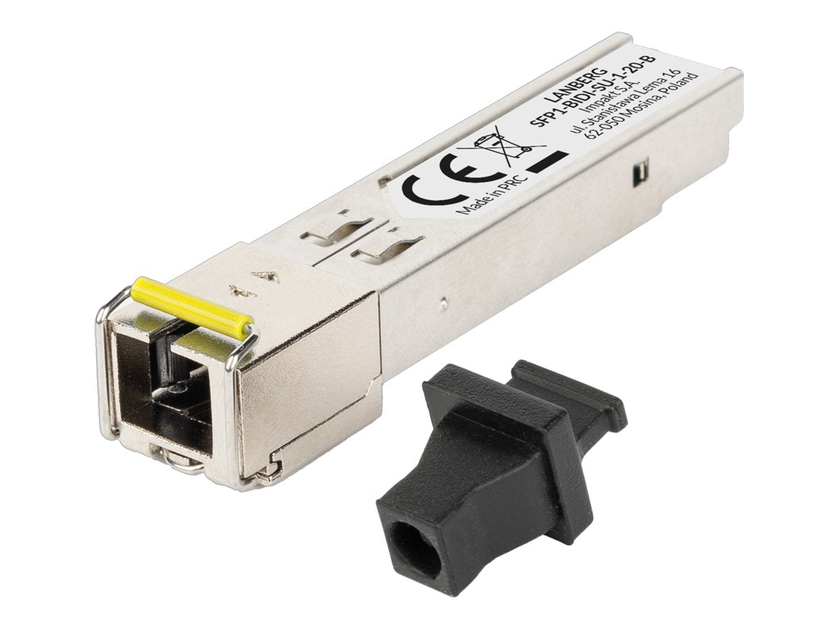 Lanberg SFP Module BIDI up to 20KM 1GB/S 1550NM/1310NM Gigabit SC/UPC | Lanberg