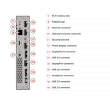 Lenovo Renewed Grade A | ThinkCentre M715q | AMD Ryzen 5 | 2400GE | 8 GB | SSD | 256 GB | AMD Radeon Vega 11 | Wi-Fi | Windows 11 Pro