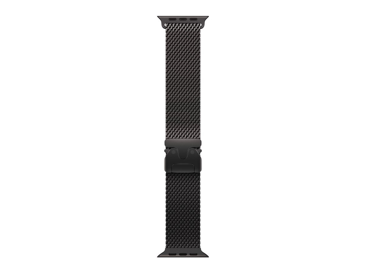 APPLE 49mm Black Titanium Milanese Loop - Medium | Apple
