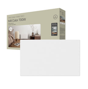 Mill Color Panel Heater | COLOR700DN | Panel Heater | 700 W | Suitable for rooms up to 9-12 m² | Matt White | IPX4