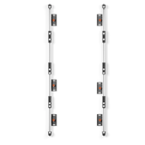 EDBAK ULS4337 Universal LED System for 4 cabinets 600 x 337.5 | Black